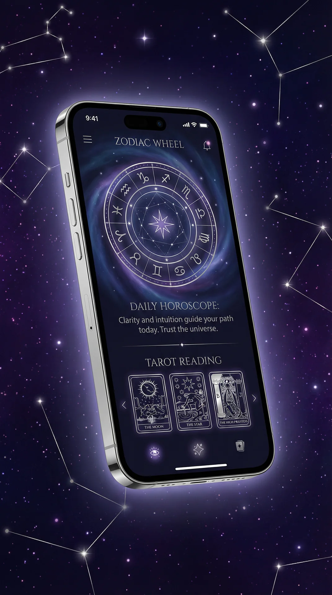 星辰之声APP界面 - 高度契合洛知意 | 移动端应用展示